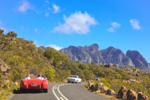 Cabrio-Tour durch Kapstadt als individuelles Kundenincentive und Incentive Reise Südafrika